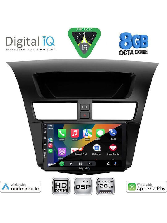 Digital IQ Car Audio System for Mazda BT-50 2012-2019 (Bluetooth/USB/WiFi/GPS/Apple CarPlay/Android Auto) with 9" Touch Screen