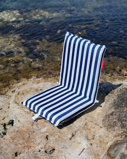 Flamingueo Beach Chair Blue Waterproof 103x45x7cm