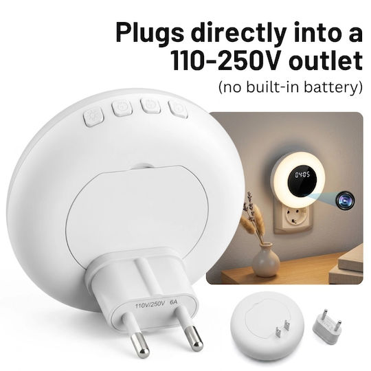 Cameră Ascunsă WiFi 1080p cu Slot pentru Card de Memorie
