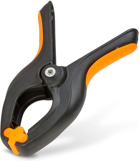 Schneller Schnellverschlussklemme 55 Mm 2" Robustes Kunststoff Schwarz Orange