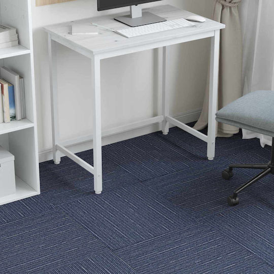 vidaXL Set Plastic Floor with 20 Tiles L50xW50cm Blue