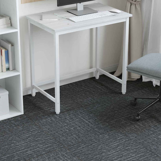 vidaXL Set Plastic Floor with 20 Tiles L50xW50cm Gray