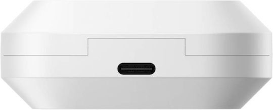 Realme Buds Air8 Pro Bluetooth Handsfree Ακουστικά με Αντοχή στον Ιδρώτα και Θήκη Φόρτισης Master White
