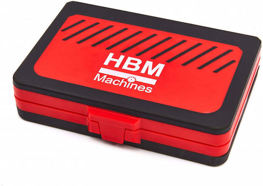 HBM Machines Inbusschlüssel Set Extra Lang 18 Stück