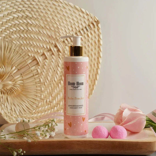 Baby Powder Moisturizing Body Cream with Powder Scent for All Skin Types 250ml