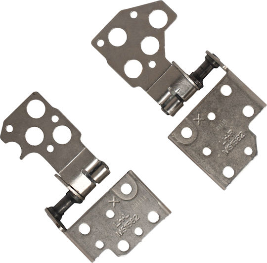 Laptop Hinges Bracket Set MSI Stealth 15m A11sdk A11sek Ms-1562 B12ue Ms-15b1 A11uek A11uekv Ms-1563 E2m-5620311-g60 E2m-5620211-g60 Left & Right No Brackets Code 1-hng0886
