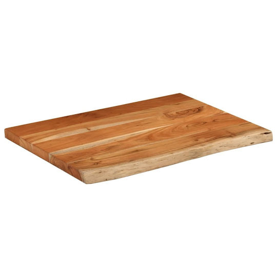 vidaXL Πάγκος χωρίς Νιπτήρα Μ70xΒ60xΥ3.8cm Καφέ