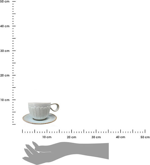 Exner Kaffeetasse Keramik Grau
