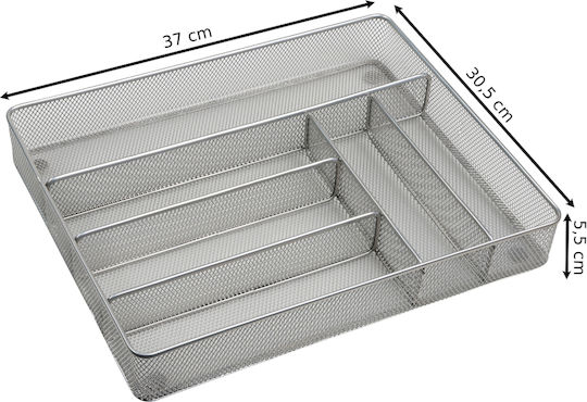 Kesper Besteckeinsätze für Schubladen Metallisch