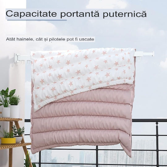 Uscătoare De Rufe Pliere De Perete 84cm