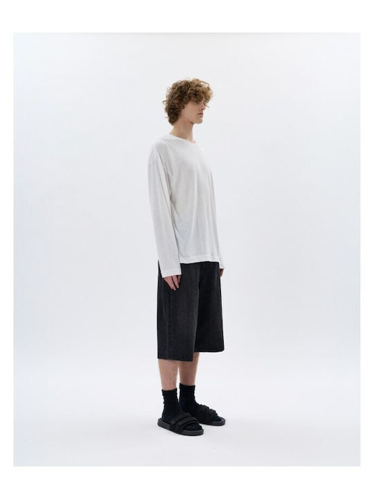 Men's Denim Black Shorts
