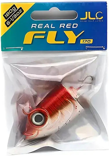 Ανταλλακτική Μολυβοκεφαλή Jlc Fly Head 170mm 210gr #1 Real Red Uv