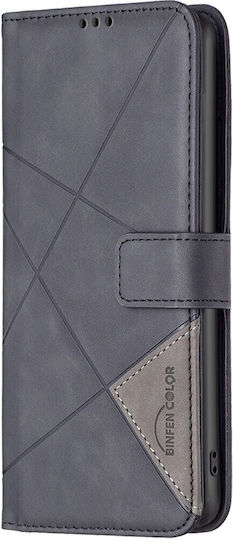 Tel1 Tcl 50 Se Magnetic Buckle Rhombus Husa Carte Neagră