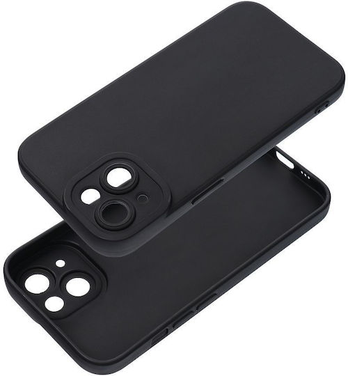 Matt Back Cover Σιλικόνης Μαύρο (iPhone 15)