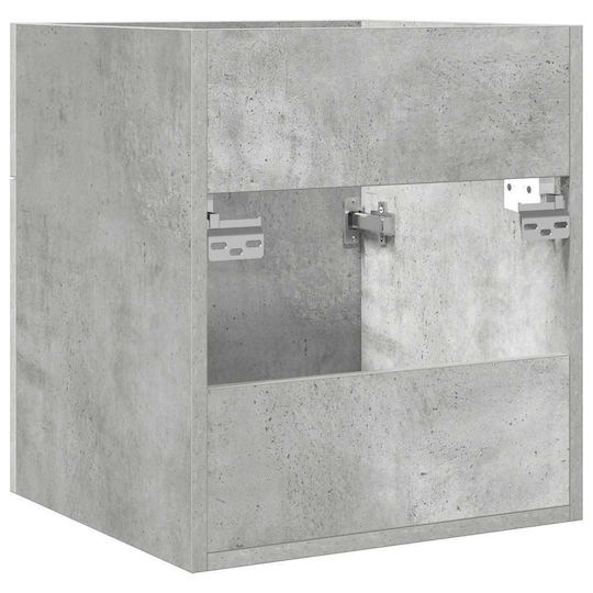 vidaXL Πάγκος χωρίς Νιπτήρα Μ41xΒ38.5xΥ46cm Γκρι