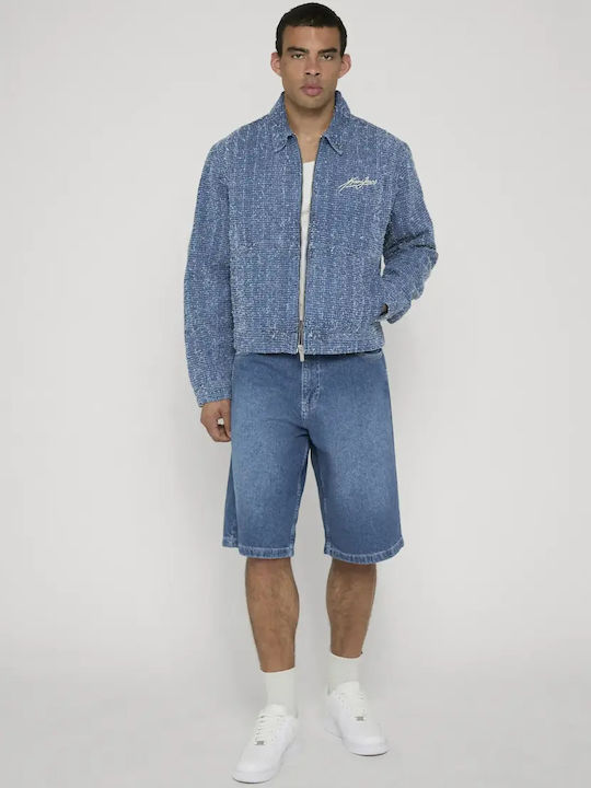 Men's Denim Shorts Blue