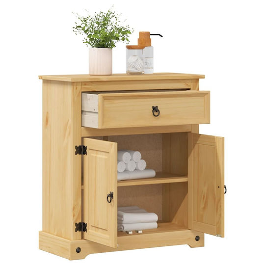 vidaXL Waschtisch ohne Waschbecken L70xB33xH80cm Pine tree