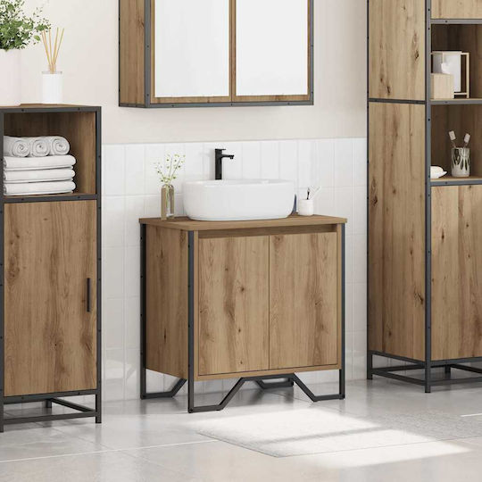 vidaXL Шкаф без Мивка Д60xШ35xВ50см Brown Wood