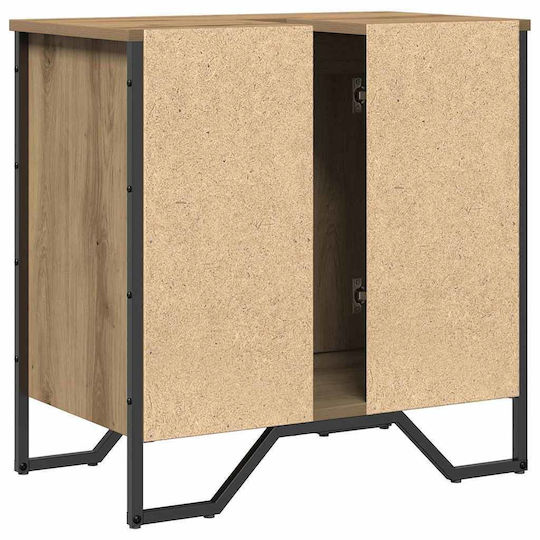 vidaXL Шкаф без Мивка Д60xШ35xВ50см Brown Wood