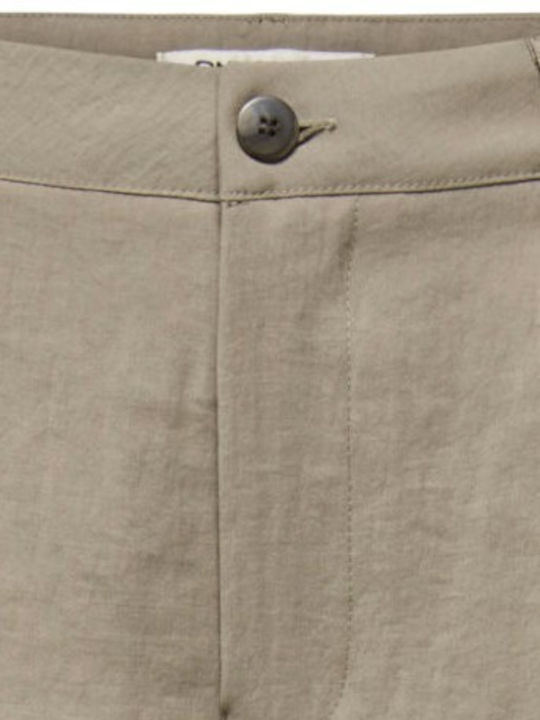Damen Stoffhose Braun