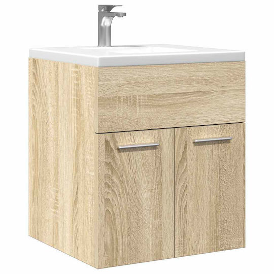 vidaXL Πάγκος χωρίς Νιπτήρα Μ41xΒ38.5xΥ46cm Sonoma Oak vidaXL Πάγκος χωρίς Νιπτήρα Μ41xΒ38.5xΥ46cm Sonoma Oak