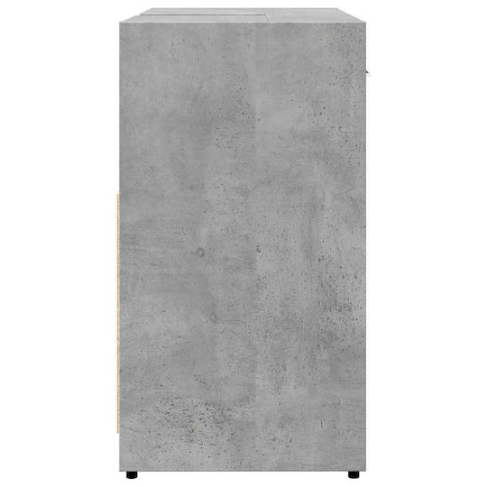 vidaXL Πάγκος χωρίς Νιπτήρα Μ60xΒ33xΥ60cm Γκρι