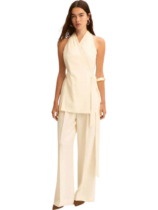 Women's Beige Set with Trousers