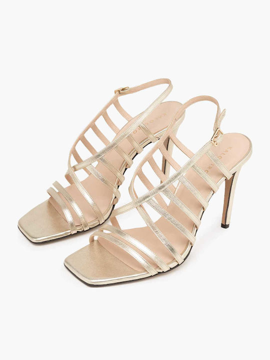 Gold Sandals Pinelopi