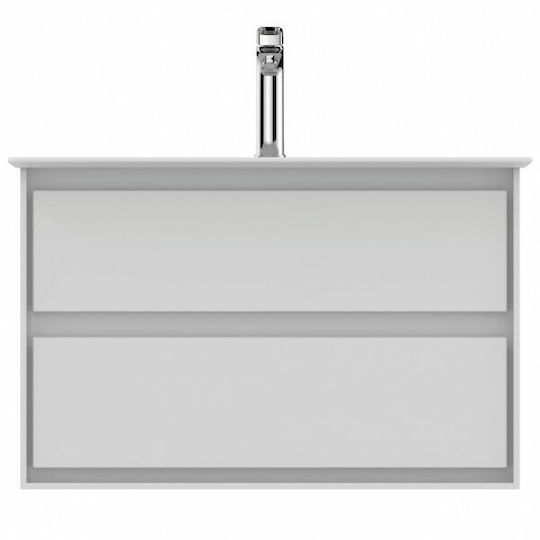Ideal Standard Connect Air Шкаф със Мивка Гланцов Лак Д80xШ44xВ51.7см Бял