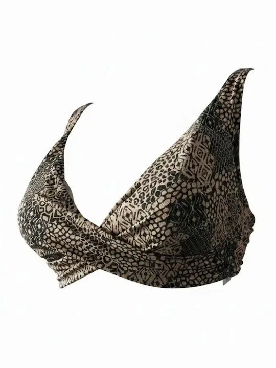 Set Bikini High Waist Animal Print Animal Print C-6394