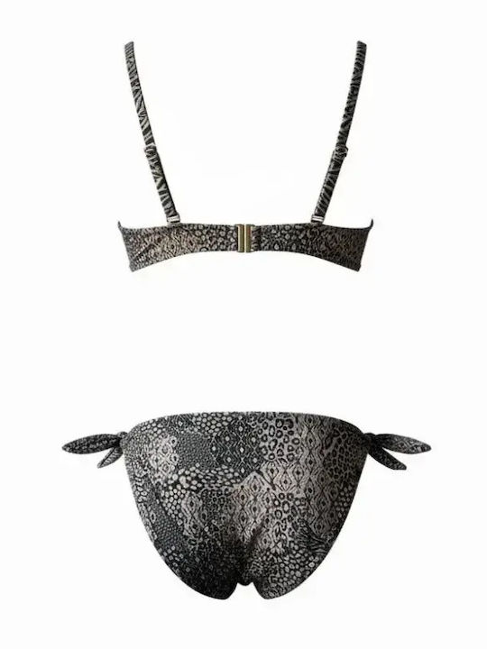 Set Bikini Animal Print Animal Print C-6395.TYPOS