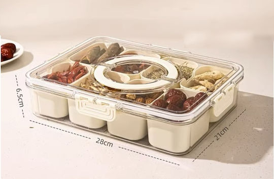 Cake Land Plastic Spice Jar on Transparent Base