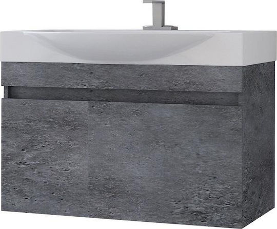 Drop Senso 85 Blat fără Lavoar L82xW38xH50cm Granit