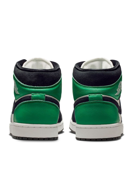 Air Jordan 1 Ανδρικά Μποτάκια Λευκά