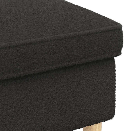 Υποπόδιο Μαύρο 55x35x41εκ. Υποπόδιο Μαύρο 55x35x41εκ.