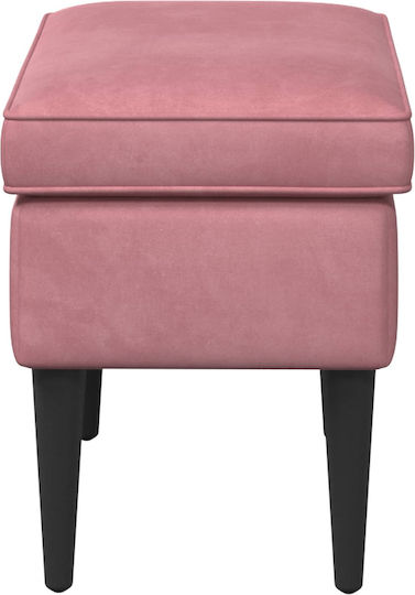 Suport Pentru Picioare Tapițat Cu Catifea Roz 55x35x41cm