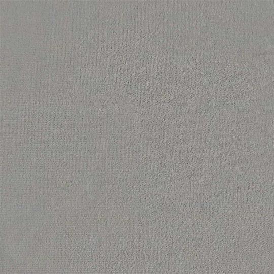 vidaXL Hocker Für Das Wohnzimmer Mit Leder Mit Offenem Grau 76x110x60cm