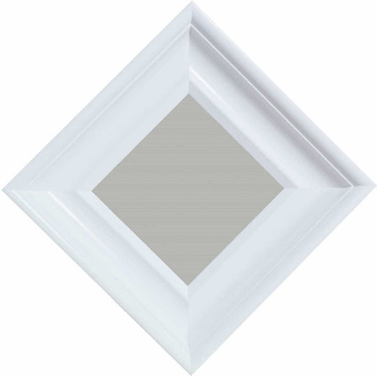 BD art Oglindă Pătrată Albă 35x35cm BD art Oglindă Pătrată Albă 35x35cm