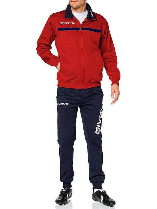 Tuta One Σετ Φόρμας με Λάστιχο Red/navy