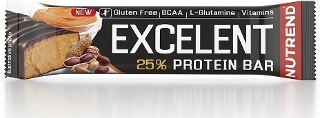Nutrend Excelent Μπάρα με 24% Πρωτεΐνη & Γεύση Strawberry Cake 85gr