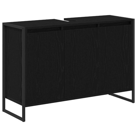 vidaXL Countertop without Sink L90xW30xH60cm Black Beech