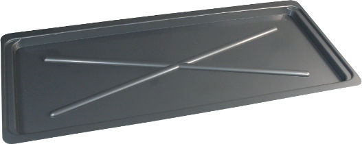 Altom Στραγγιστήρι Νεροχύτη Πλαστικό Ασημί 22.5x50cm