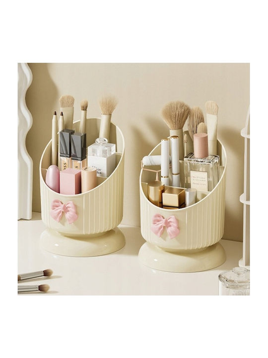 ecarla Kosmetik Organizer mit Trennzeichen Rosa 15,8x11cm