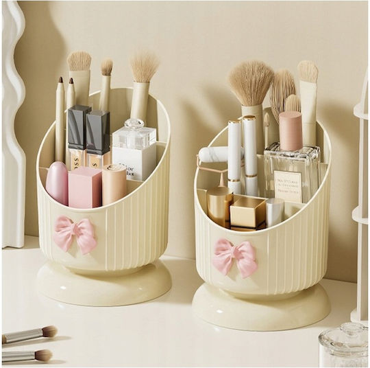 ecarla Kosmetik Organizer mit Trennzeichen Rosa 15,8x11cm