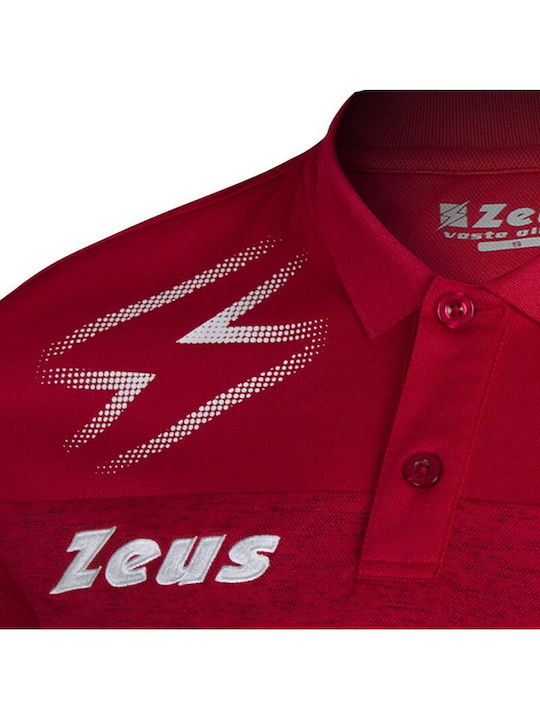 Polo Αθλητική Μπλούζα Κοντομάνικη Red