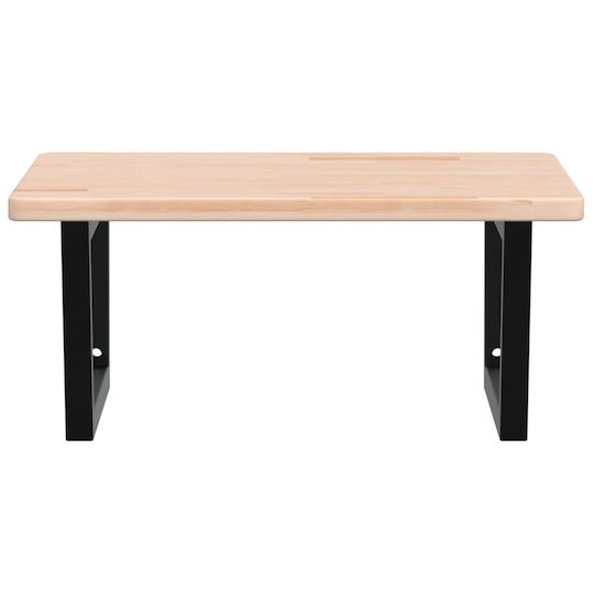 vidaXL Waschtisch ohne Waschbecken L60xB60xH2.5cm Oak