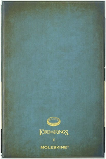 Moleskine Lord Rings Σημειωματάριο Ριγέ με Σκληρό Εξώφυλλο