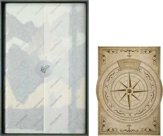 Moleskine Lord Rings Σημειωματάριο Ριγέ με Σκληρό Εξώφυλλο