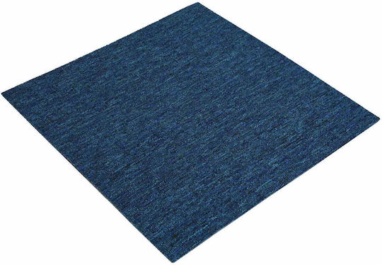 vidaXL Set Plastikböden mit 20 Fliesen M50xP50cm Blau