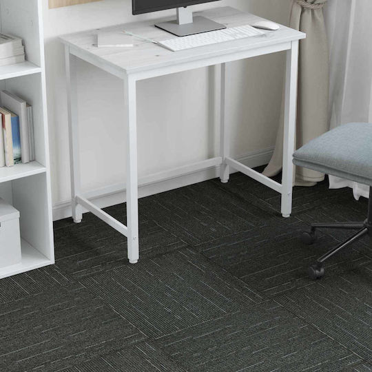 vidaXL Set Plastic Floor with 20 Tiles L50xW50cm Green